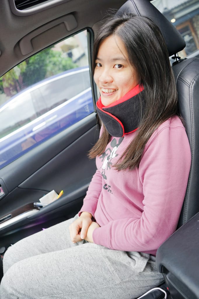 宜蘭｜三星鄉一日遊 清水地熱廣場 旅行好物推薦之GreySA格蕾莎全家福旅行頸枕