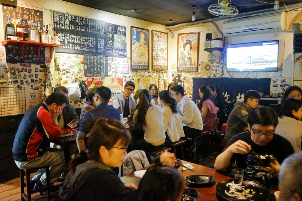 台北｜起家莊雞老闆桶仔雞(長春店) 日式串燒居酒屋，當月壽星就送超美味桶仔雞！