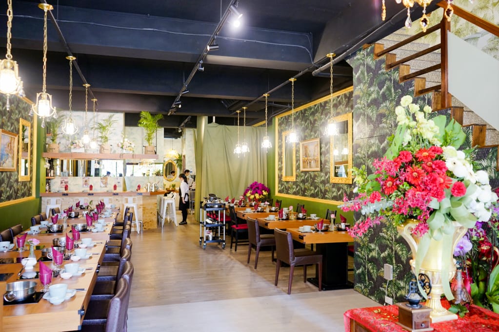林口火鍋｜喜園風味涮涮鍋(林口歐風店) 慈心有機認證蔬果、頂級肉品海陸大餐