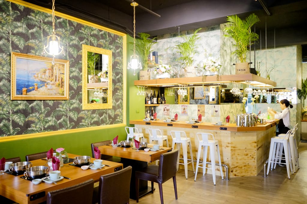 林口火鍋｜喜園風味涮涮鍋(林口歐風店) 慈心有機認證蔬果、頂級肉品海陸大餐