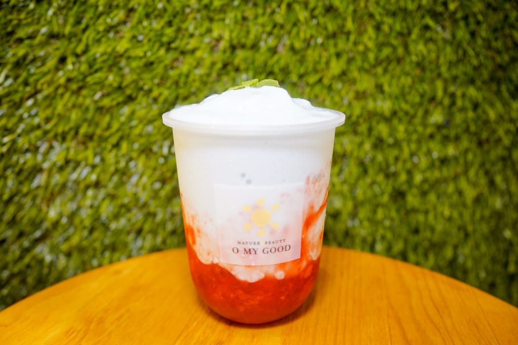 台北｜O MY GOOD 歐麥谷(永康店) 麥蘆卡蜂蜜、紐西蘭鮮奶、氣泡飲 永康街天然手搖飲品推薦！