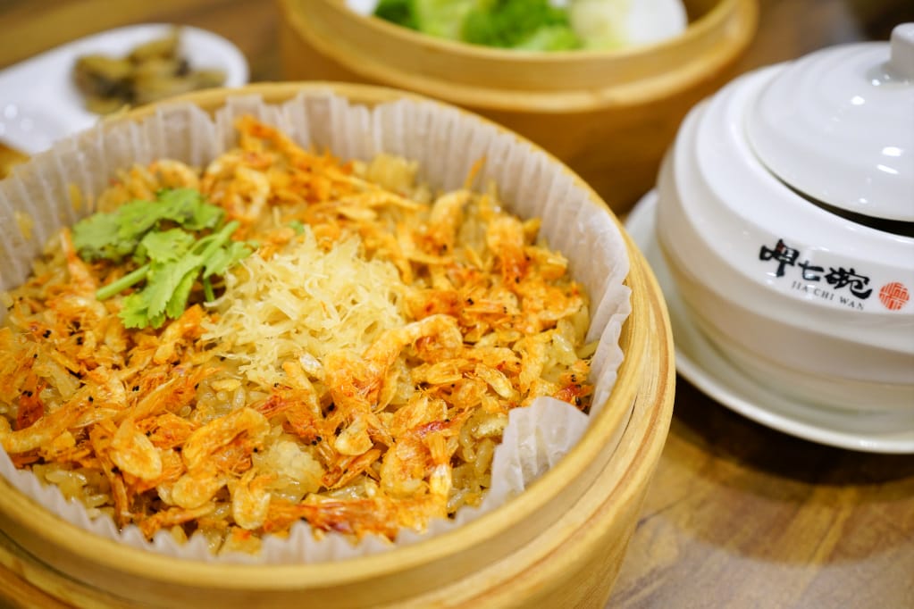 台北｜呷七碗複合式食堂(台北永康店) 永康商圈美食推薦！傳統小吃油飯vs新潮甜點虎咬冰