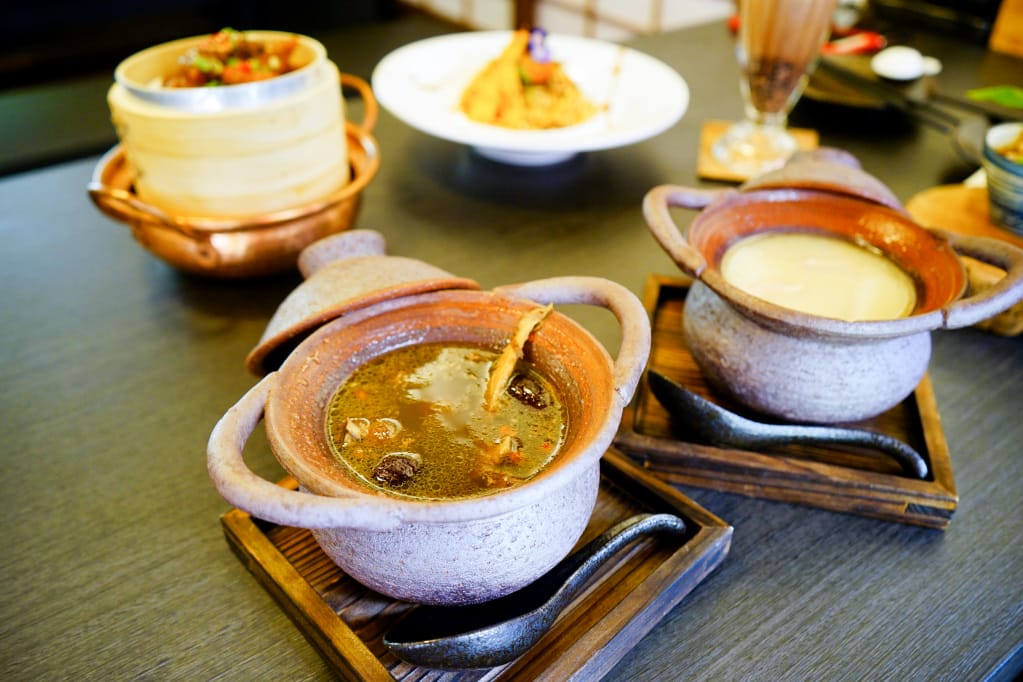 桃園｜青沐煮雨 人文茶館 (桃園77藝文町) 桃園火車站美食，在日式宿舍裡品嘗港式茶點