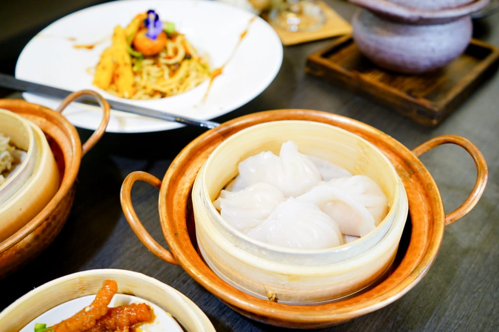 桃園｜青沐煮雨 人文茶館 (桃園77藝文町) 桃園火車站美食，在日式宿舍裡品嘗港式茶點