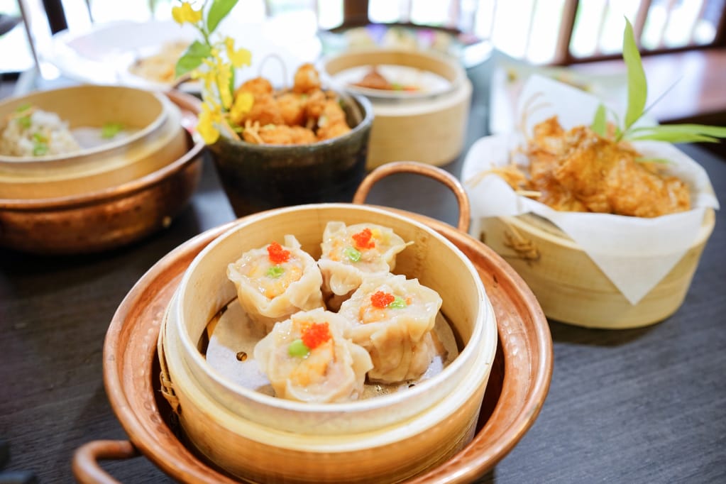 桃園｜青沐煮雨 人文茶館 (桃園77藝文町) 桃園火車站美食，在日式宿舍裡品嘗港式茶點