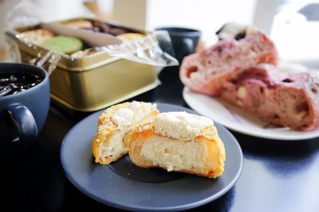 桃園｜許燕斌手作烘焙(桃園店) 水果系列高纖麵包、夏日法式冰淇淋麵包、髒髒包推薦！