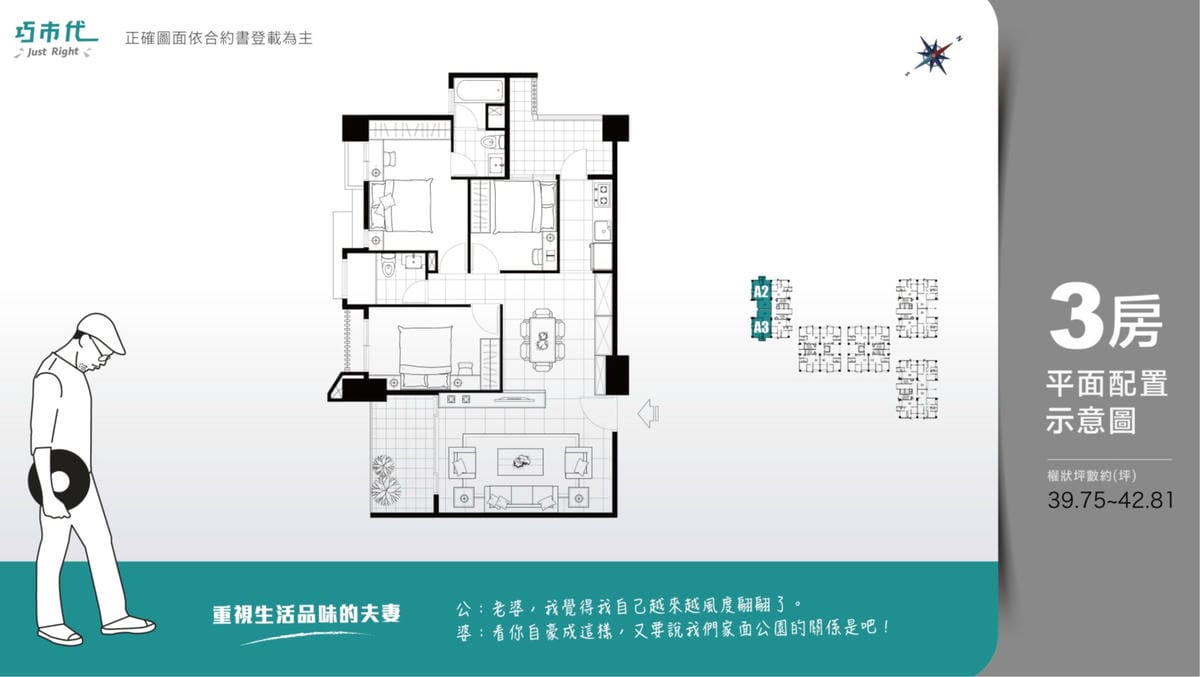 桃園｜大園新建案 巧市代桃園航空城 1字頭房價500萬起2房含車位(近桃園機場捷運A15站)