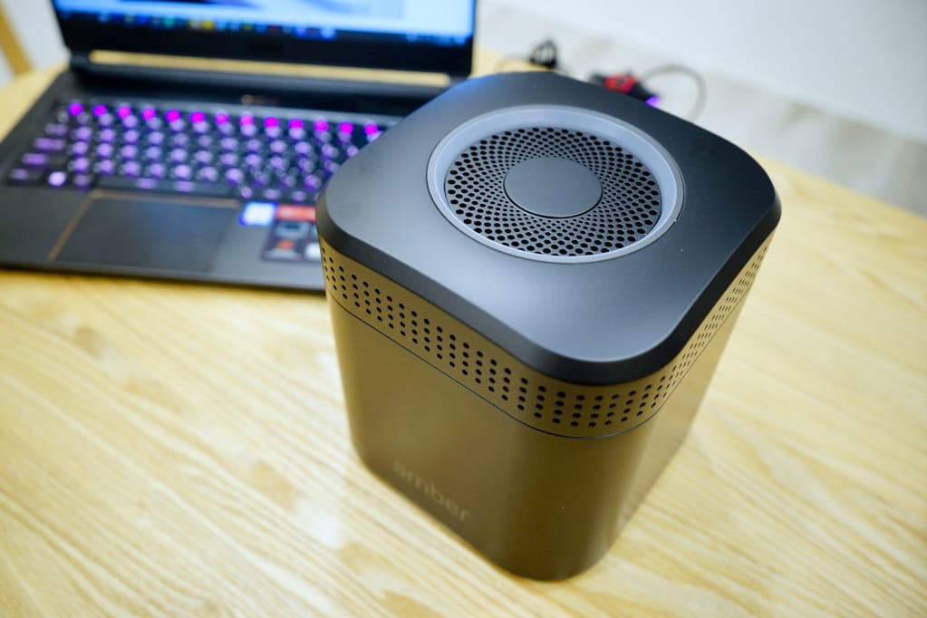 3C｜ Amber 酷存 1TB 個人雲端儲存系統 雙重備份，安全加倍！輕鬆儲存手機、電腦照片~