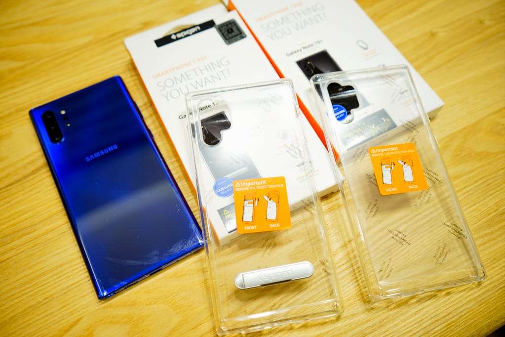 手機保護套｜Spigen Note 10/10+ Ultra Hybrid & Ultra Hybrid S 防摔保護殼 Samsung三星手機殼推薦！