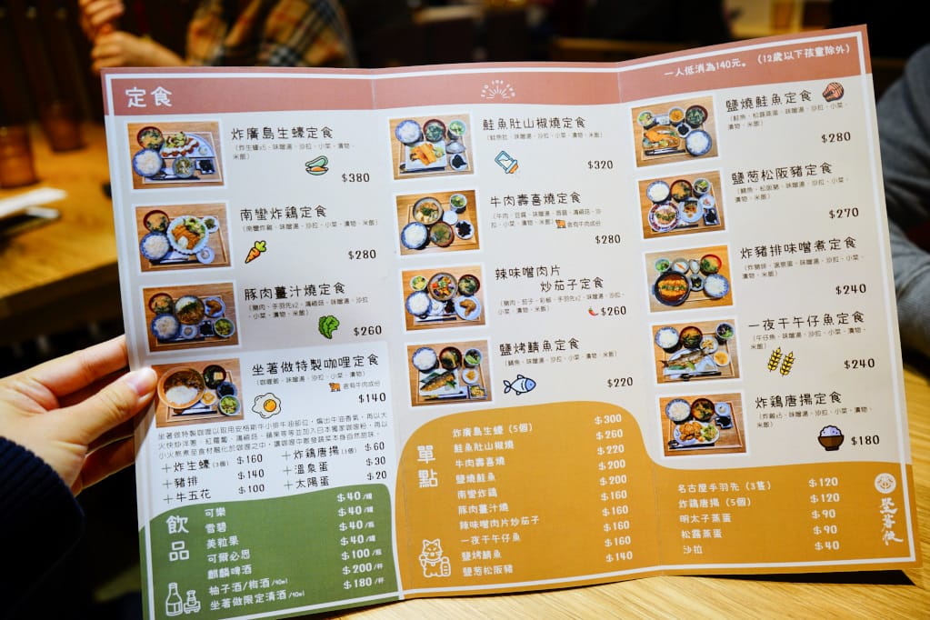 美食｜桃園中壢 坐著做。員工食堂 新開幕餐廳! CP值超高之美味日式定食推薦~