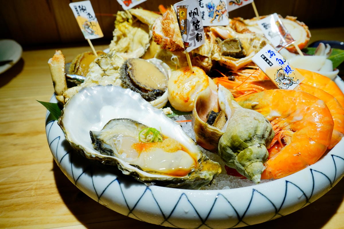 美食|台北 安東建一水產 海產專賣、手抓海鮮盤 海鮮控不能錯過,痛風也甘願! - 第13張圖 美食|台北 安東建一水產 海產專賣、手抓海鮮盤 海鮮控不能錯過,痛風也甘願!