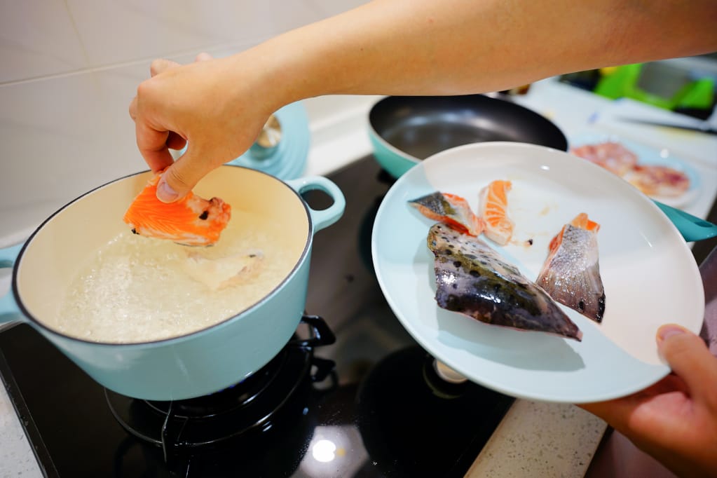 料理｜十全味噌 零失敗味噌食譜 鮭魚豆皮豆腐味噌湯+味噌烤雞腿 在家也能享受日式定食！