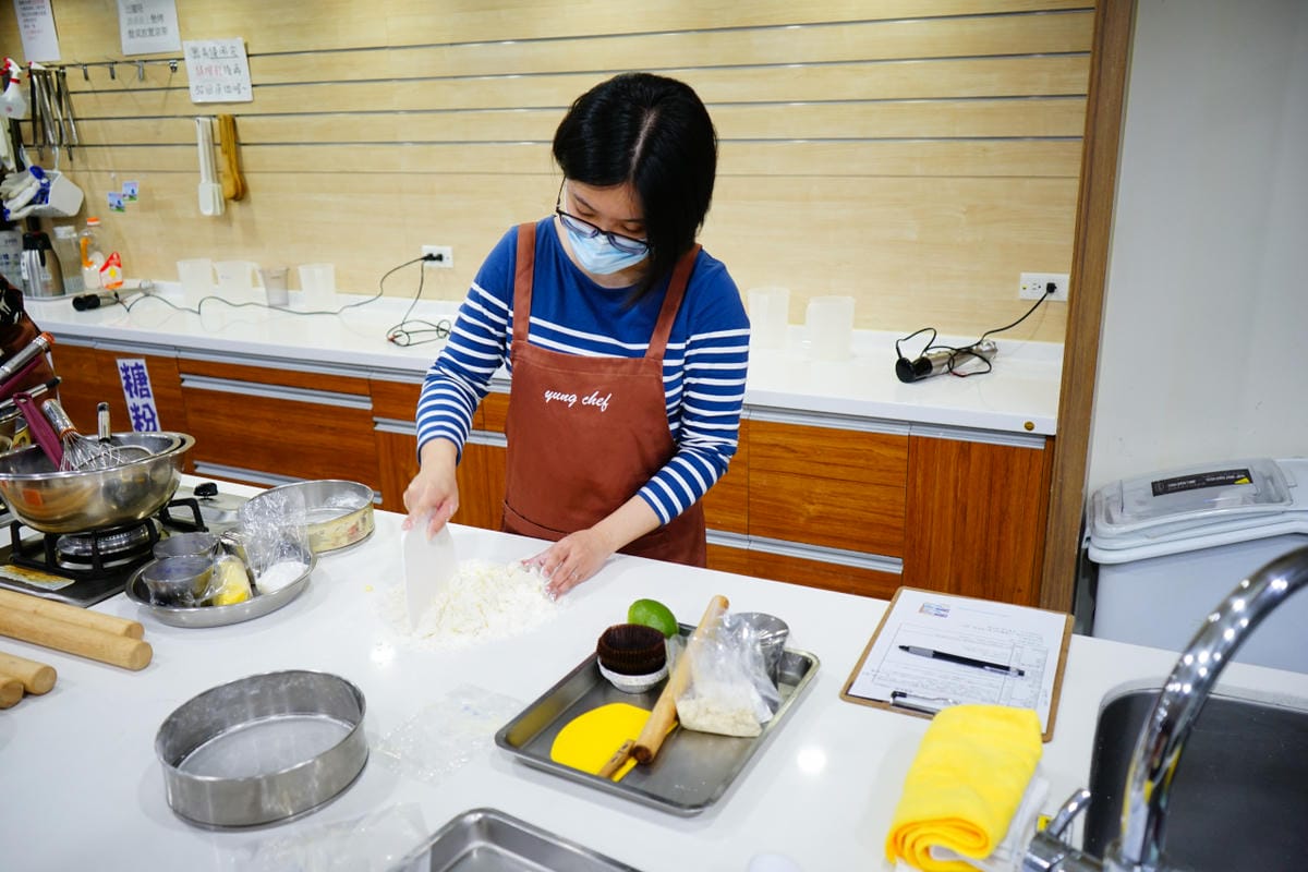 烘焙課程｜台北 永老師烘焙教室 名店甜品一班-檸檬塔 小班制甜點教學推薦！