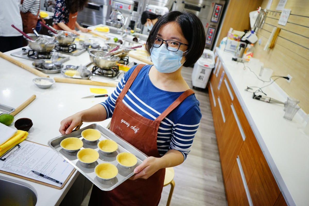 烘焙課程｜台北 永老師烘焙教室 名店甜品一班-檸檬塔 小班制甜點教學推薦！