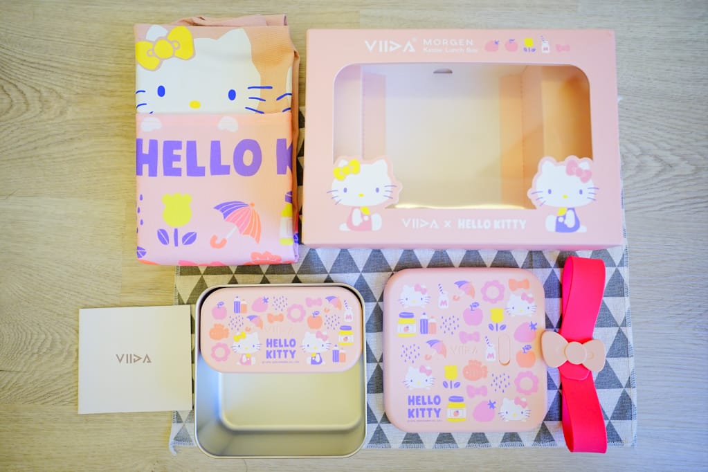生活｜VIIDA x Hello Kitty 限量三麗鷗聯名便當盒 316不鏽鋼便當盒夢幻推薦！