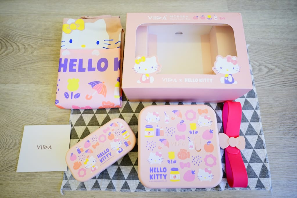 生活｜VIIDA x Hello Kitty 限量三麗鷗聯名便當盒 316不鏽鋼便當盒夢幻推薦！