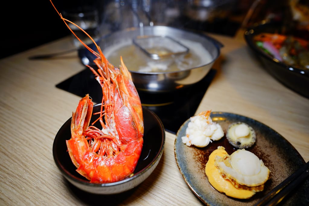 美食|桃園中壢 船饕海鮮精緻鍋物 超浮誇痛風海鮮盤、和牛 青埔必吃火鍋推薦!親子聚餐、寵物友善 - 第22張圖 美食|桃園中壢 船饕海鮮精緻鍋物 超浮誇痛風海鮮盤、和牛 青埔必吃火鍋推薦!親子聚餐、寵物友善