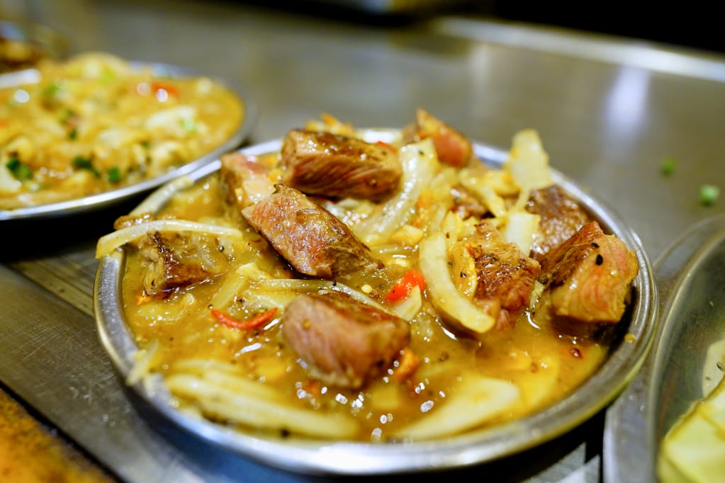 美食｜桃園龜山 雙鶴鐵板燒 老字號林口鐵板燒(有停車場) 林口長庚週邊美食推薦！