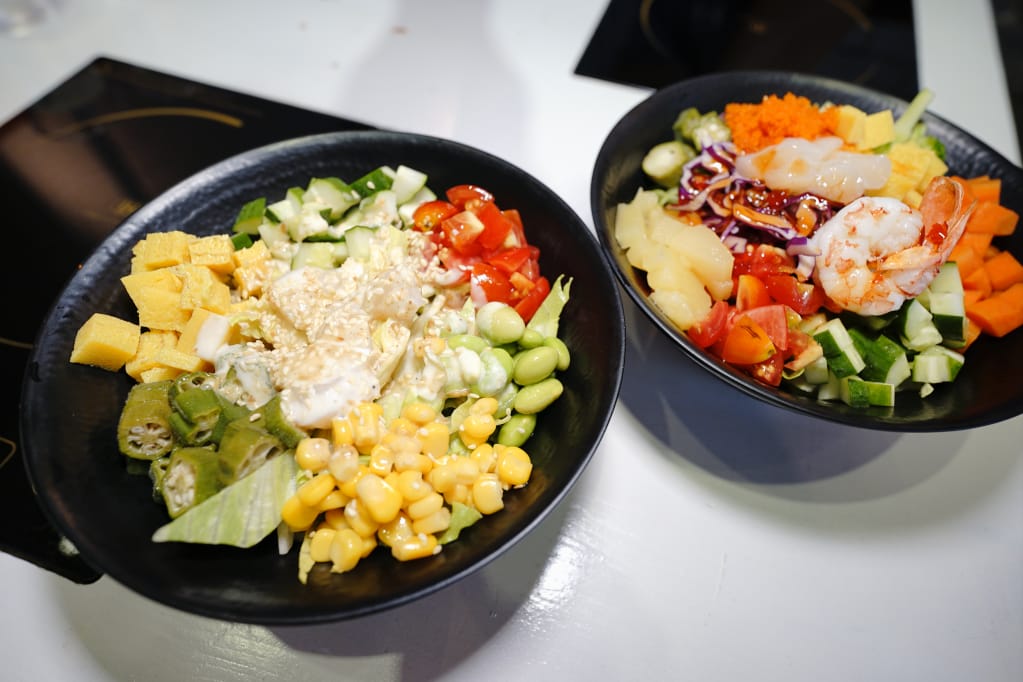 美食｜Re: POKE & POT 夏威夷沙拉｜海鮮丼飯(公館店) 台大商圈新開餐廳推薦！