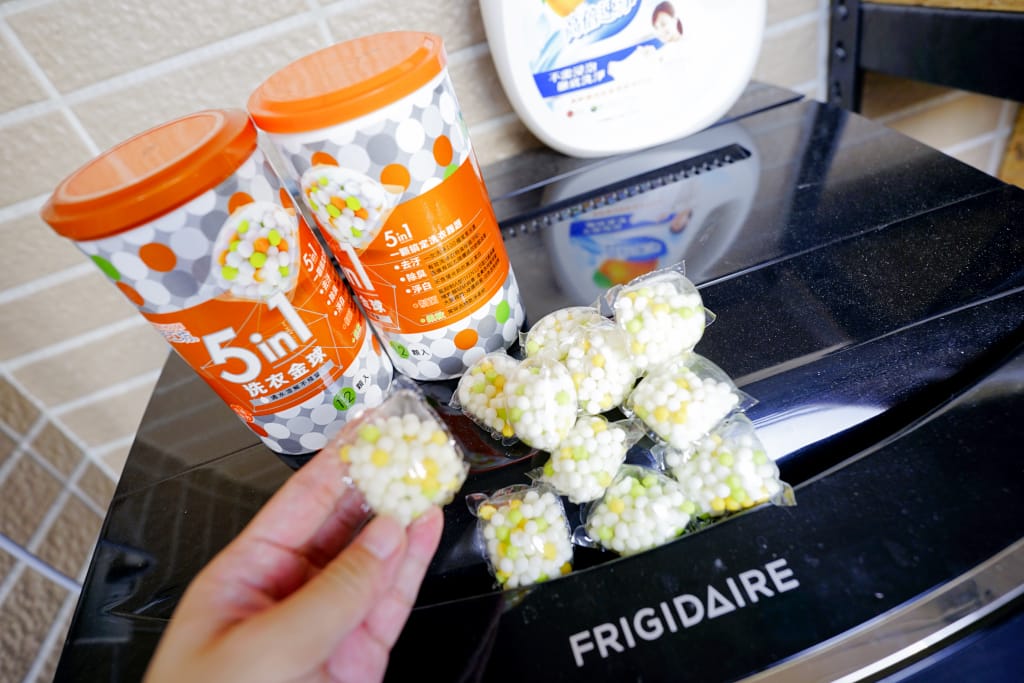 生活用品｜橘子工坊五合一洗衣金球，洗衣All Pass 天然制菌、除臭柔軟一顆搞定！