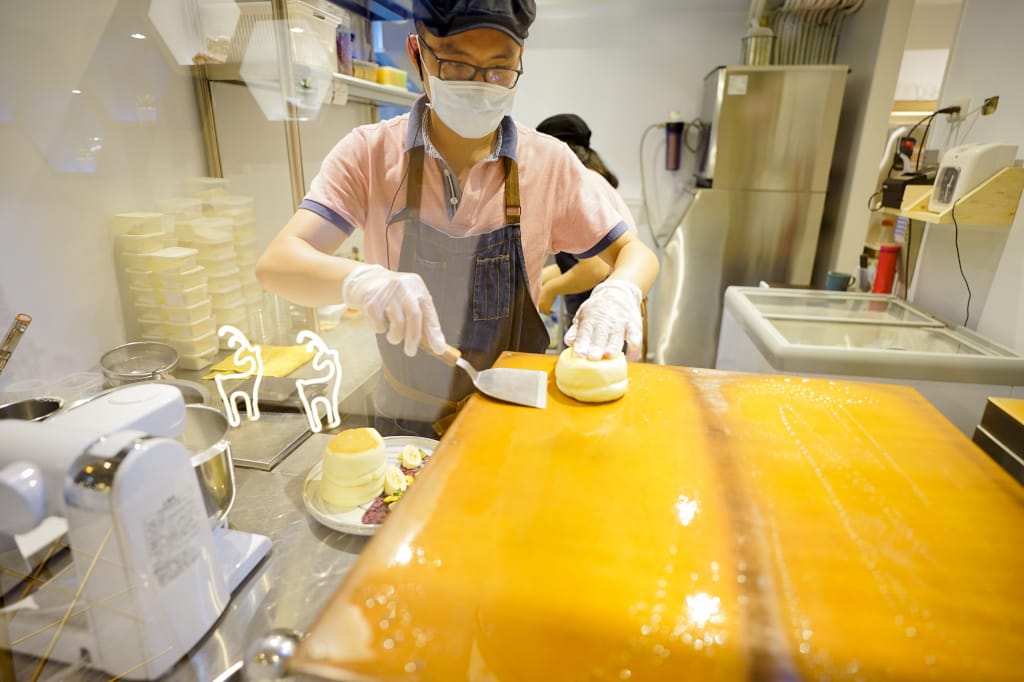 食記｜新北林口 甜蒔吇舒芙蕾咖啡專賣 近三井Outlet義大利麵、燉飯、甜點推薦！