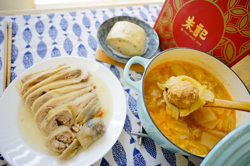 料理|朱記年菜(朱記餡餅粥) 冷凍包宅配-獅子頭、醉雞 團圓飯在家輕鬆煮 - 第1張圖 料理|朱記年菜(朱記餡餅粥) 冷凍包宅配-獅子頭、醉雞 團圓飯在家輕鬆煮