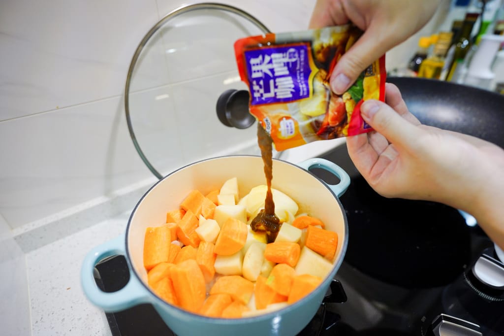 料理｜憶霖快易廚 芒果咖哩醬、三杯雞醬 懶人零失敗料理 露營好幫手