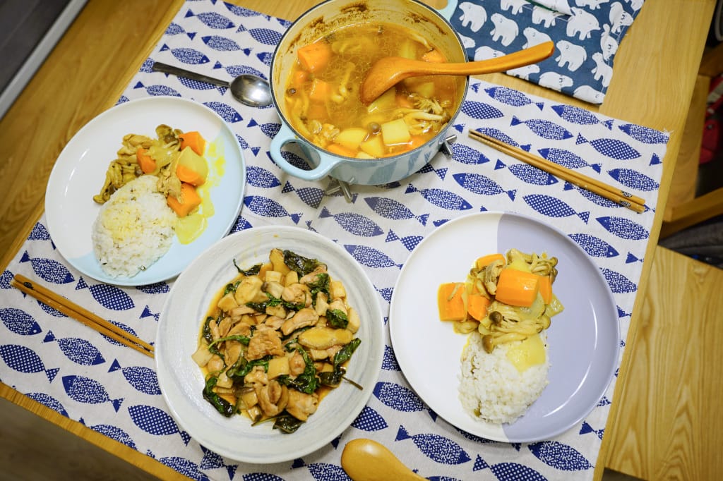 料理｜憶霖快易廚 芒果咖哩醬、三杯雞醬 懶人零失敗料理 露營好幫手