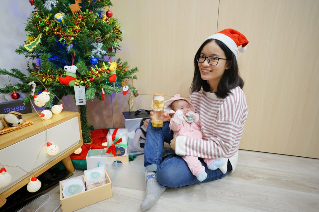 飲料｜果菓沐 食尚健康水果飲 2020聖誕節禮物推薦！果乾6入聖誕小禮盒、聖誕限定水瓶禮盒