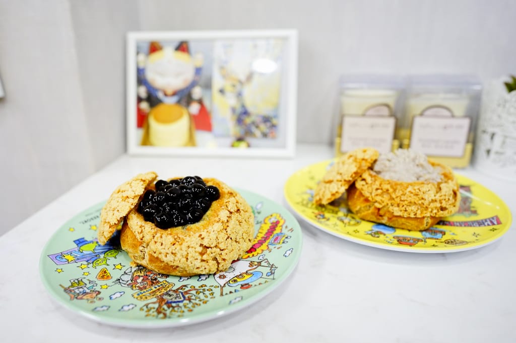食記｜基隆 王子神谷日式厚鬆餅(基隆店) 近基隆夜市甜點推薦！季節限定草莓舒芙蕾 鬆軟不塌陷的平價美味甜點~