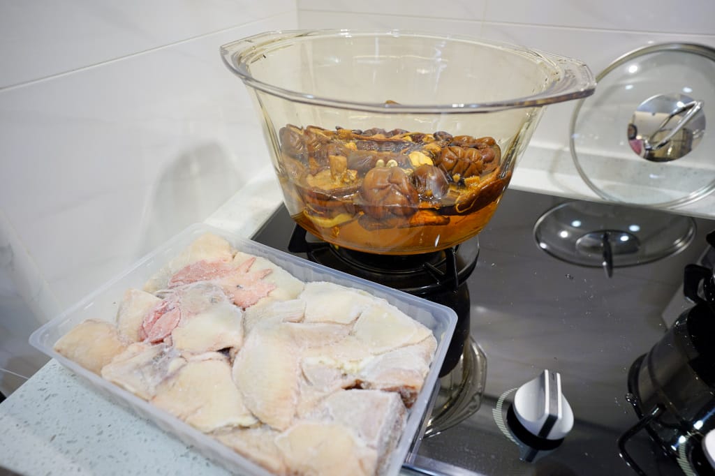 料理｜蘇蔡農場放山土雞 無抗生素雞肉冷凍真空包裝 懶人零失敗料理-香菇雞湯&三杯雞