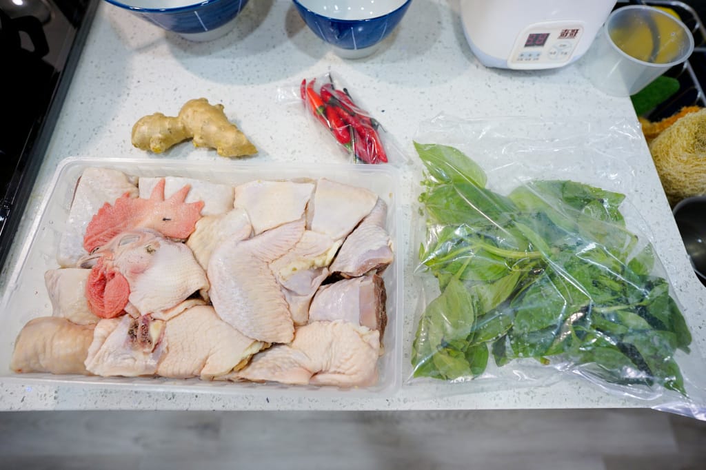 料理｜蘇蔡農場放山土雞 無抗生素雞肉冷凍真空包裝 懶人零失敗料理-香菇雞湯&三杯雞