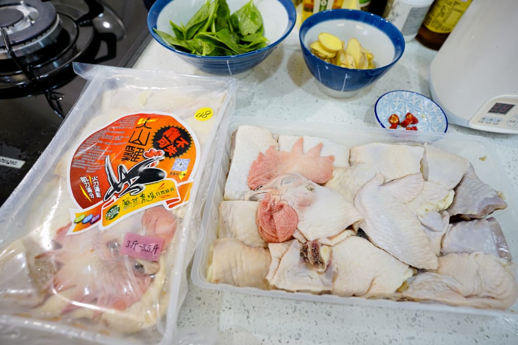 料理｜蘇蔡農場放山土雞 無抗生素雞肉冷凍真空包裝 懶人零失敗料理-香菇雞湯&三杯雞
