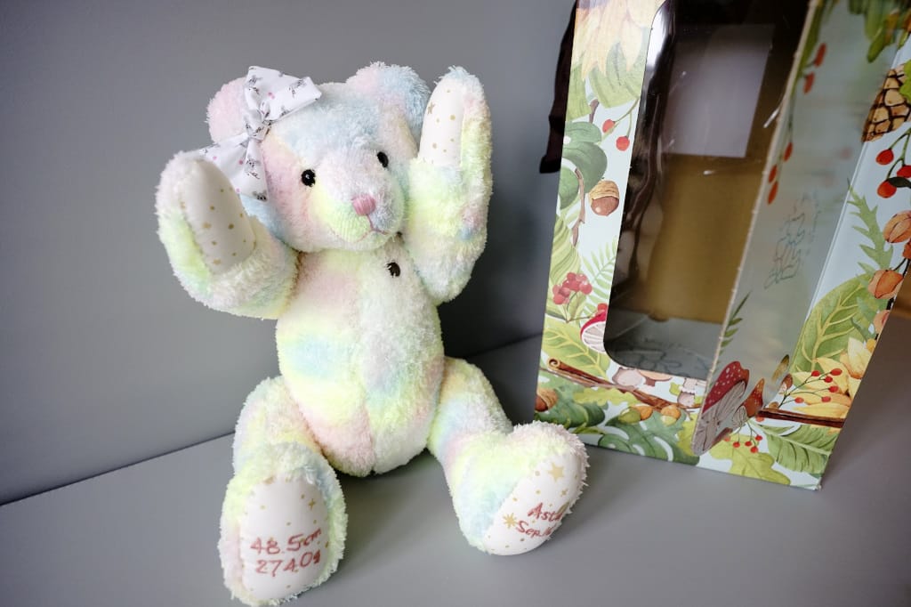 育兒分享｜貓與好人 客製化出生體重熊 獨一無二寶寶專屬的生日紀念禮物