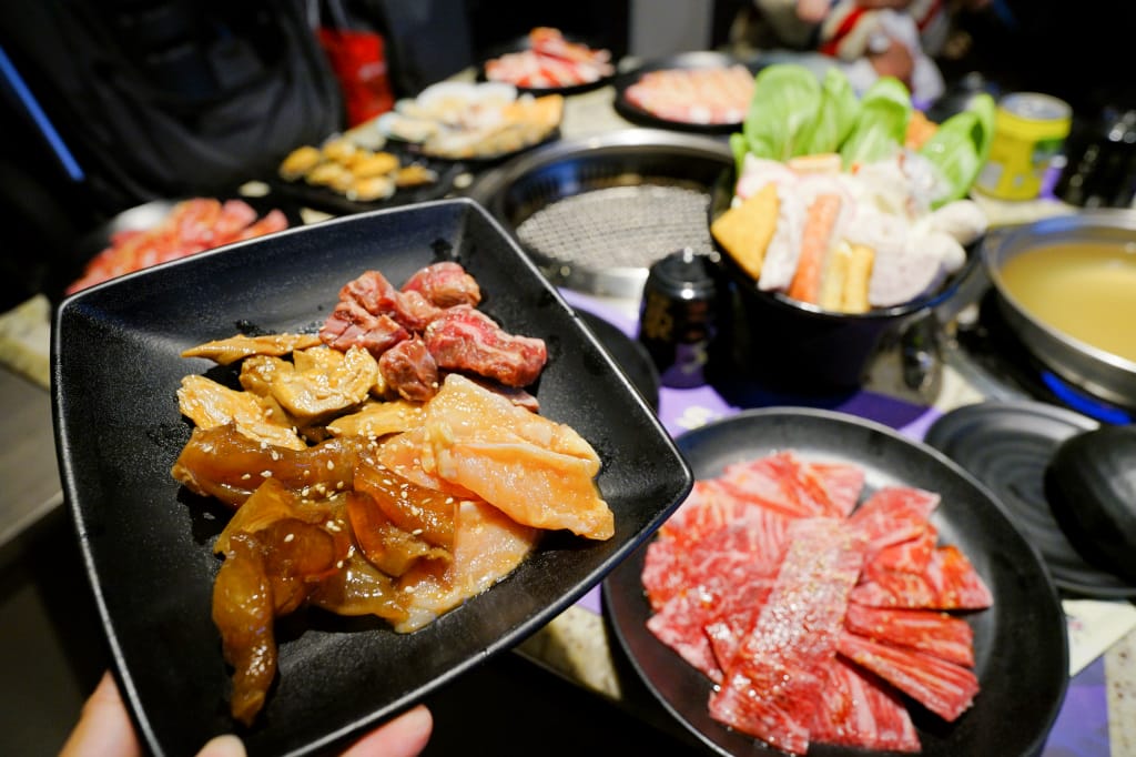 食記｜新北 Shock燒肉(土城星際店) in日月光廣場 和牛燒肉吃到飽 KTV包廂適合聚餐(生日、尾牙、節日慶祝)