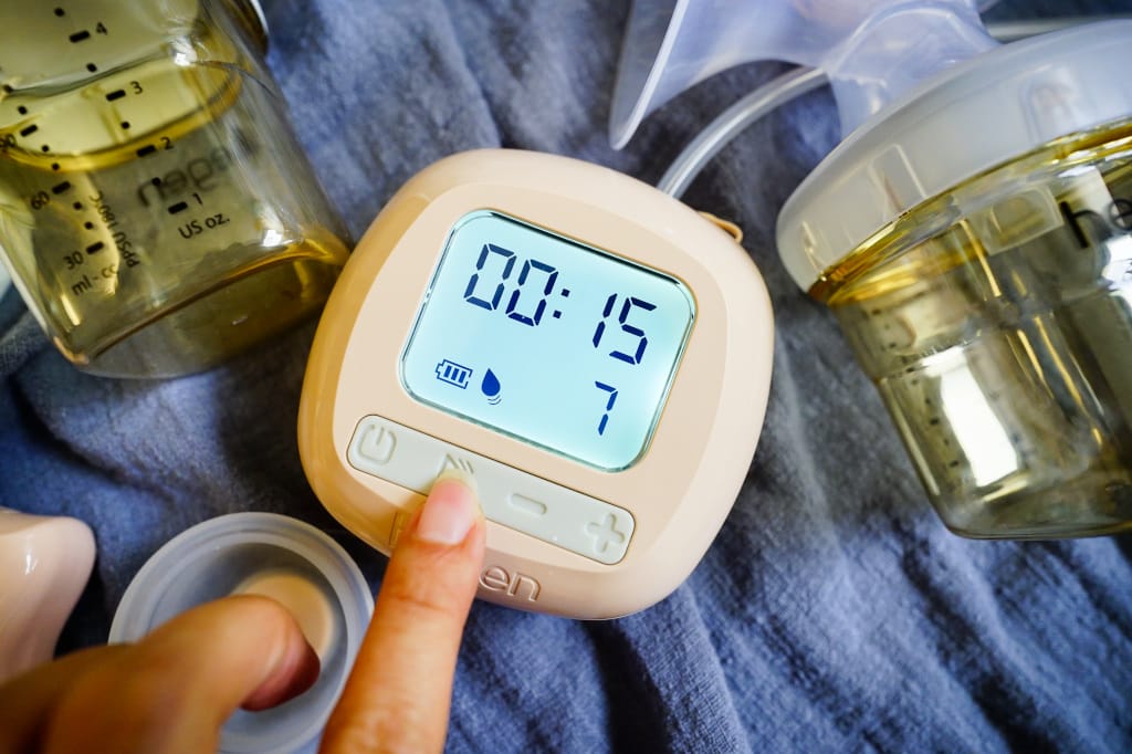育兒好物｜hegen 舒芙蕾電動擠乳器 靜音、充電式 雙邊電動擠乳器/手動擠乳器推薦！擠奶好幫手~