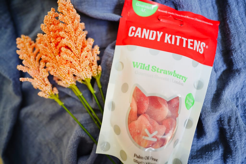 零食｜Candy Kittens 英國喵屋軟糖（螞蟻窩 Mayiiwo Import Candy）貓咪造型、天然果汁軟糖 婚禮派對小物推薦！