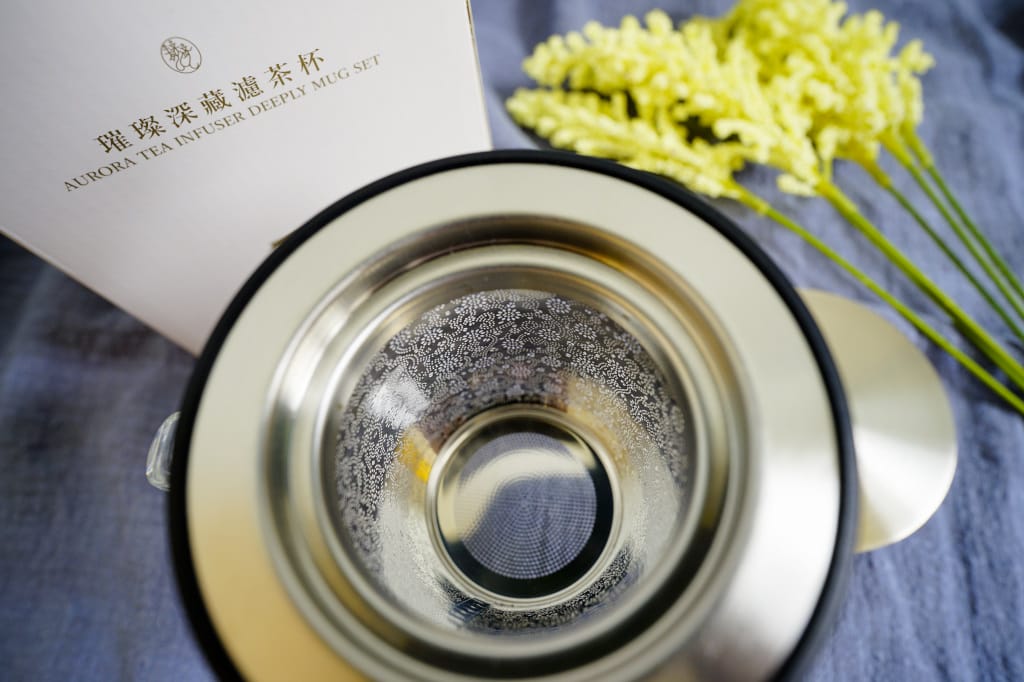 茶具｜宜龍Eilong 璀璨濾茶杯 在家也能享受午茶時光、個人泡茶杯推荐！