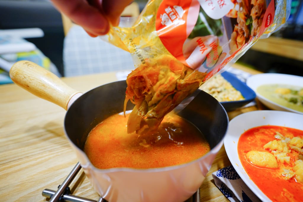 料理｜我的菜泰式料理包 正宗泰式料理，10分鐘上桌~ 懶人零失敗料理-露營必備調理包推薦！
