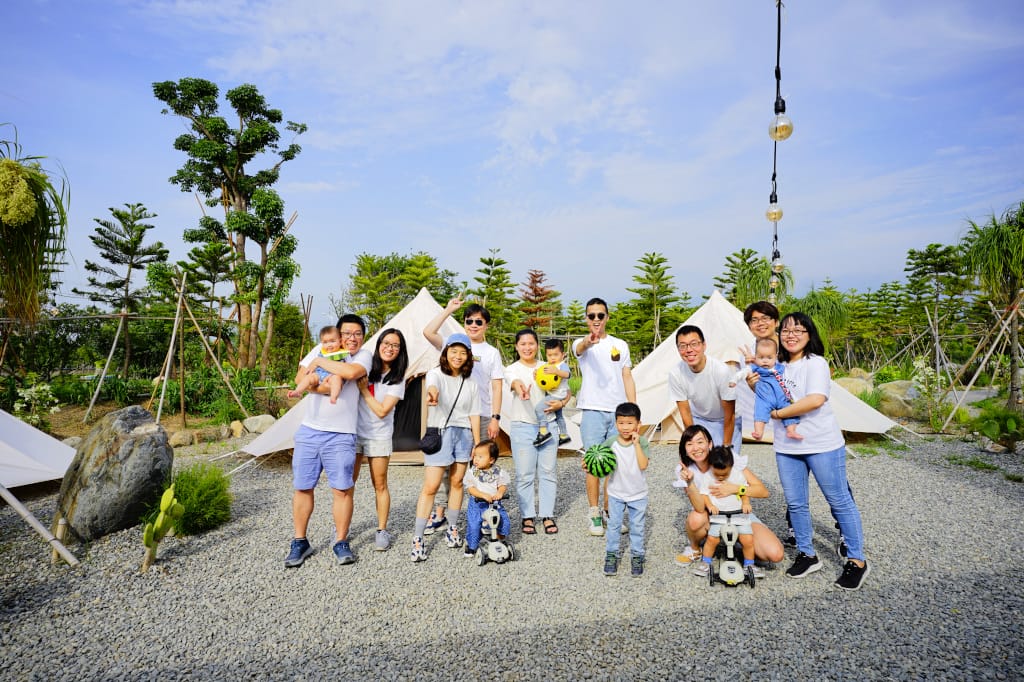 露營｜苗栗卓蘭 自然圈農場 免裝備親子露營推薦！BBQ+獨立溫泉池 一泊二食超輕鬆豪華露營