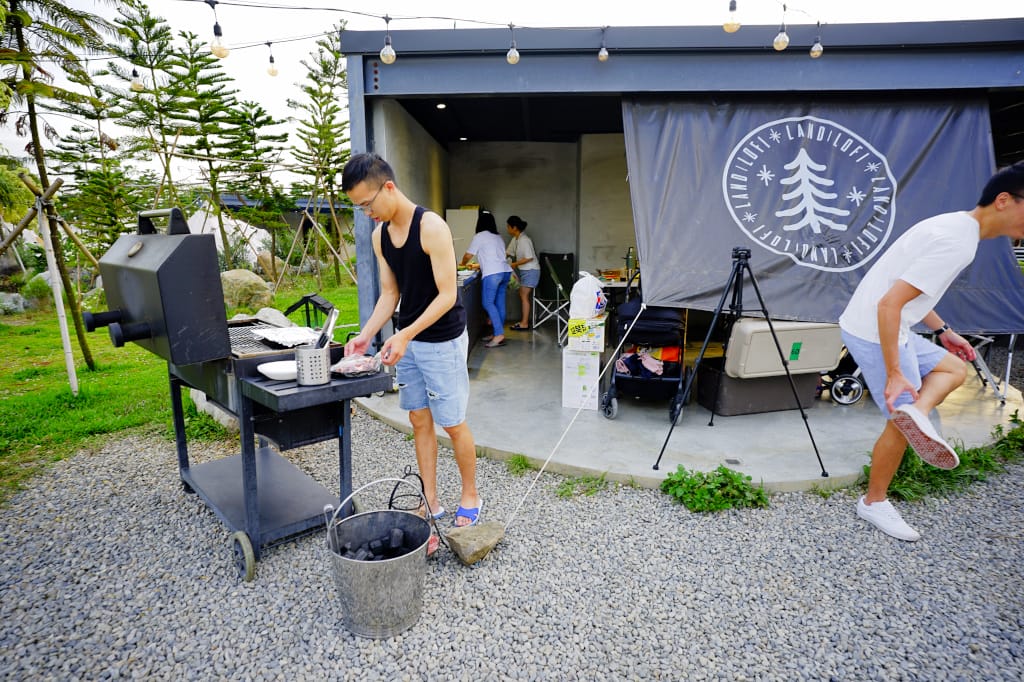露營｜苗栗卓蘭 自然圈農場 免裝備親子露營推薦！BBQ+獨立溫泉池 一泊二食超輕鬆豪華露營