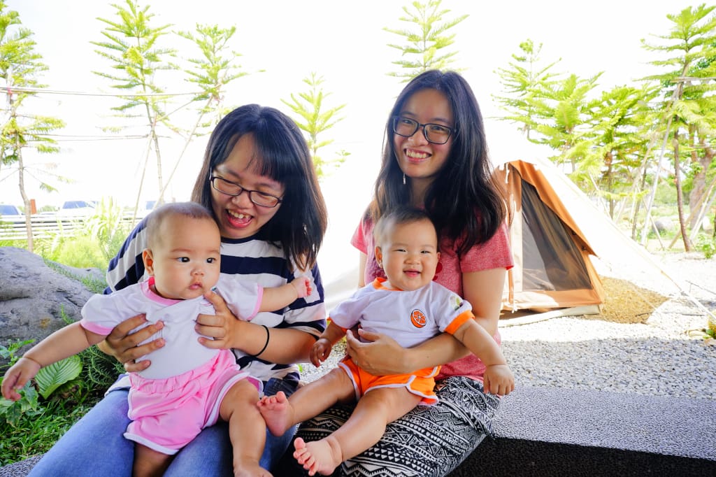 露營｜苗栗卓蘭 自然圈農場 免裝備親子露營推薦！BBQ+獨立溫泉池 一泊二食超輕鬆豪華露營