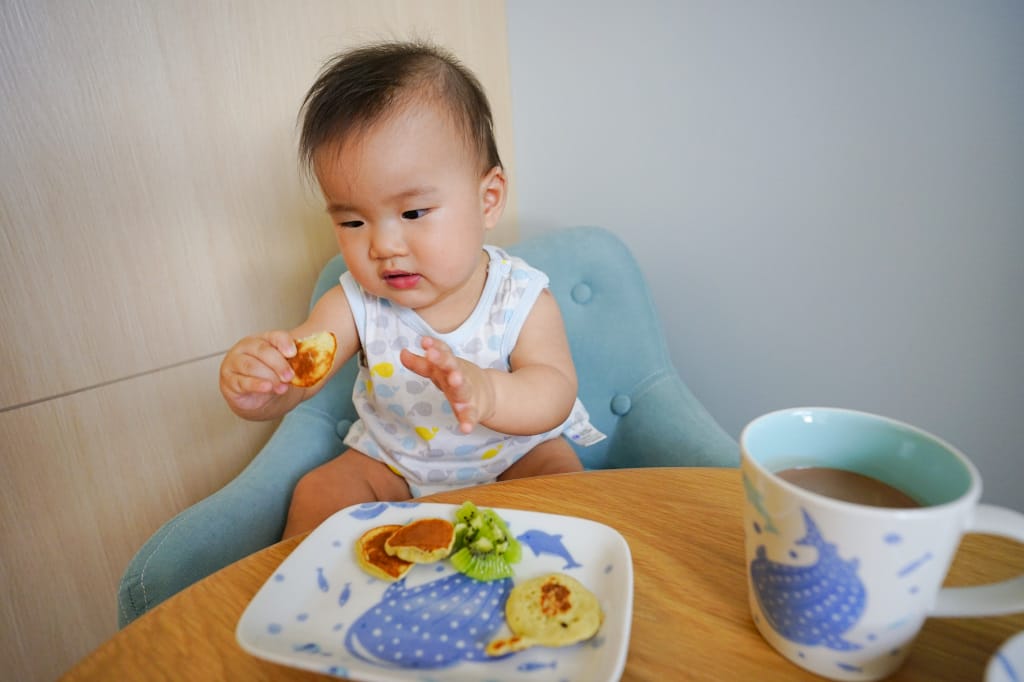 育兒分享|寶寶副食品食譜 零失敗手指食物-香蕉煎餅&蒸蛋(Alice商店-日本食器 沖繩鯨鯊陶瓷餐具) - 第9張圖 育兒分享|寶寶副食品食譜 零失敗手指食物-香蕉煎餅&蒸蛋(Alice商店-日本食器 沖繩鯨鯊陶瓷餐具)