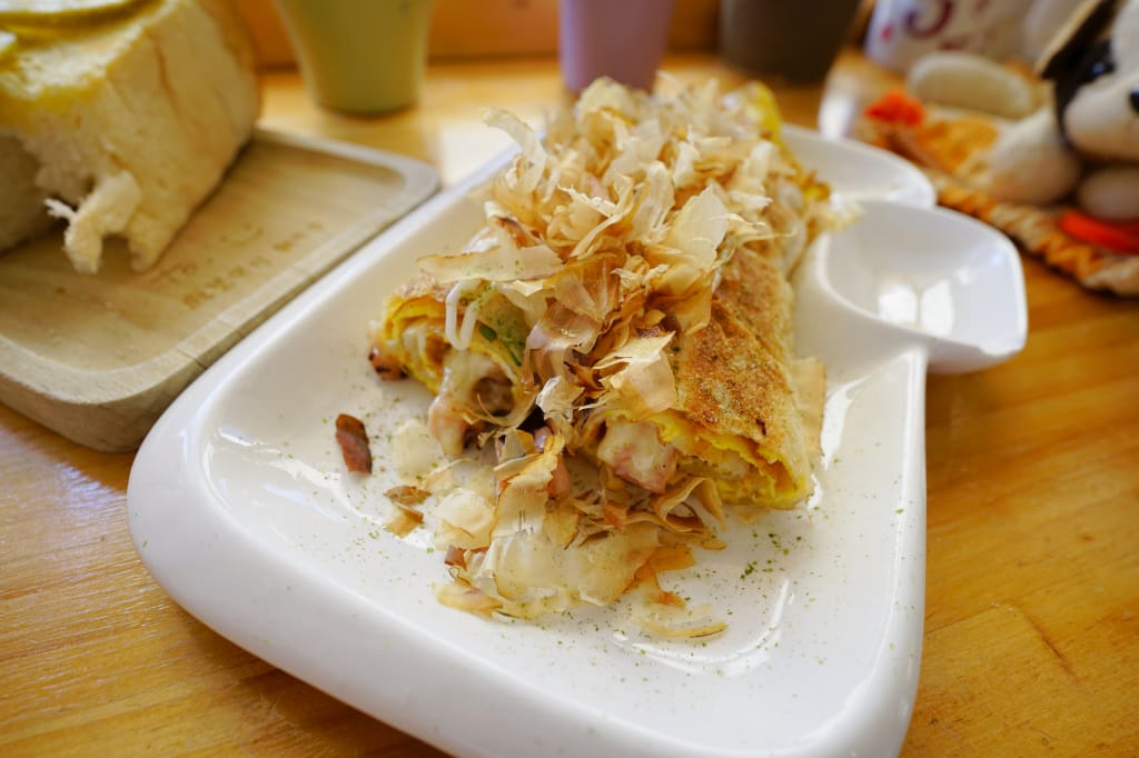 美食｜台東早餐推薦必吃！麻里マリ朝午食 章魚燒蛋餅、檸檬奶酥厚片