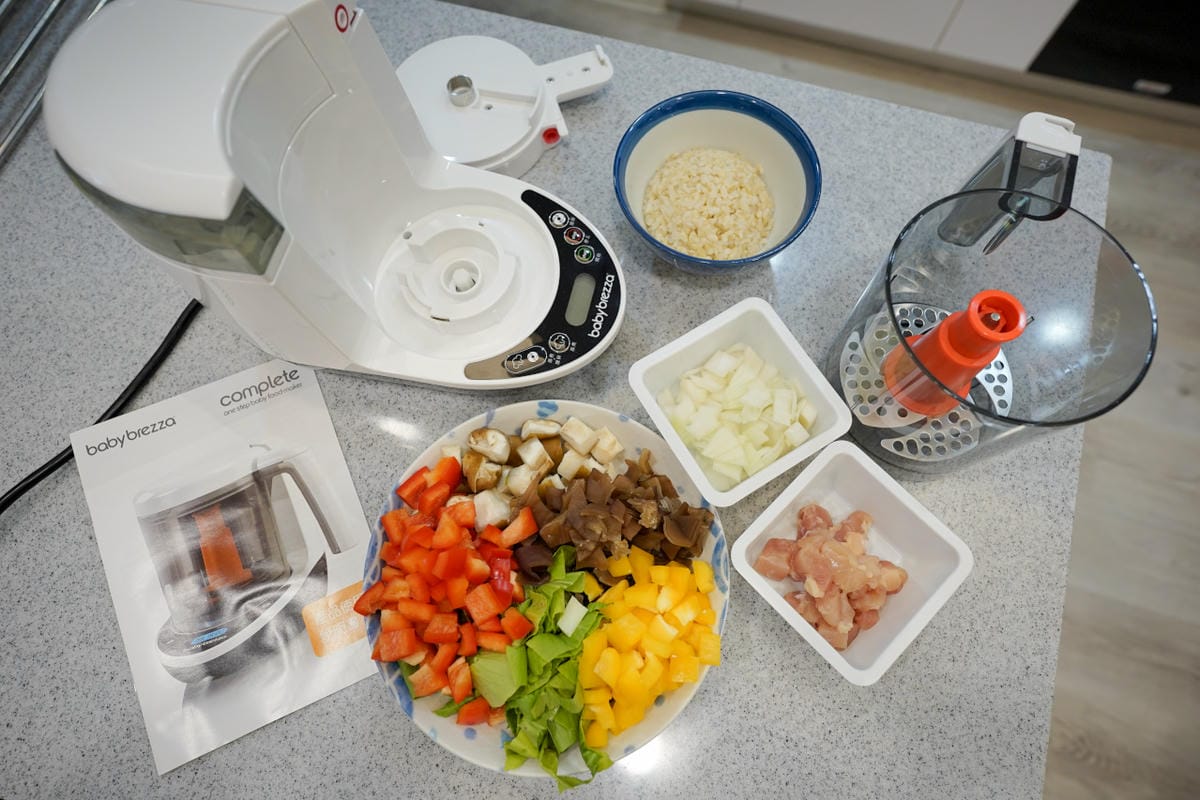 育兒分享｜babybrezza 副食品料理機推薦 嬰兒副食品輕鬆煮 蒸煮攪一機搞定！ 寶寶副食品食譜分享~