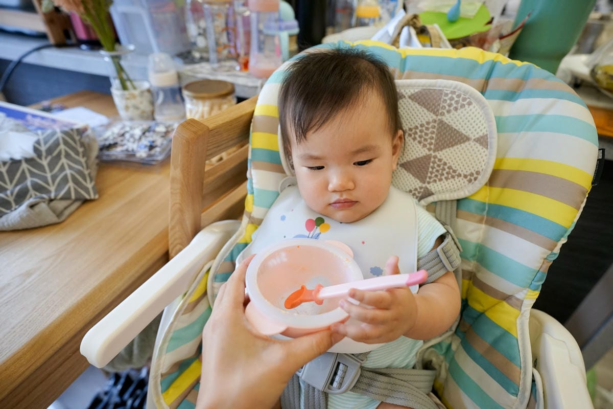 育兒分享｜babybrezza 副食品料理機推薦 嬰兒副食品輕鬆煮 蒸煮攪一機搞定！ 寶寶副食品食譜分享~
