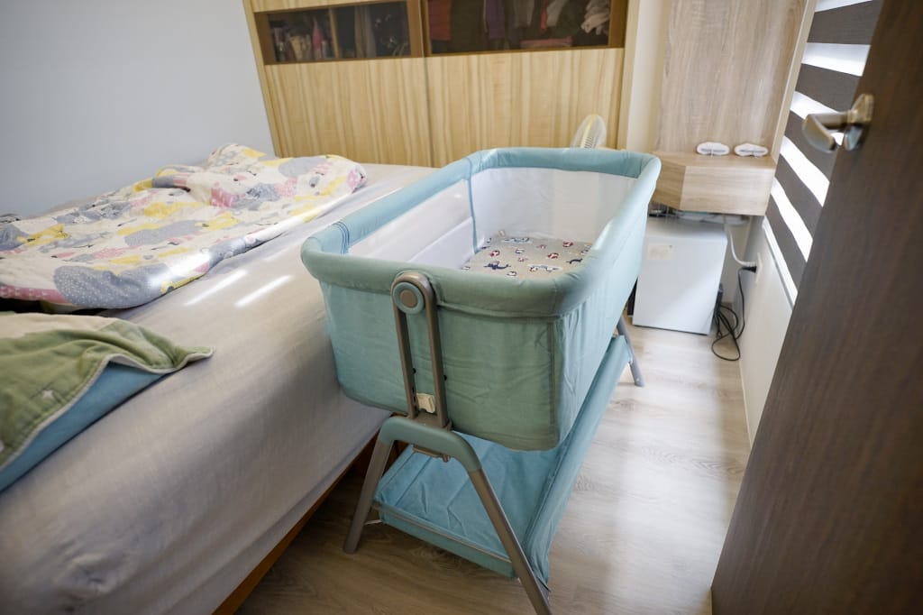 育兒好物|KIDMORY多功能可調式床邊床 新生兒必備嬰兒床!母奶寶寶也能安穩睡覺~ - 第2張圖 育兒好物|KIDMORY多功能可調式床邊床 新生兒必備嬰兒床!母奶寶寶也能安穩睡覺~