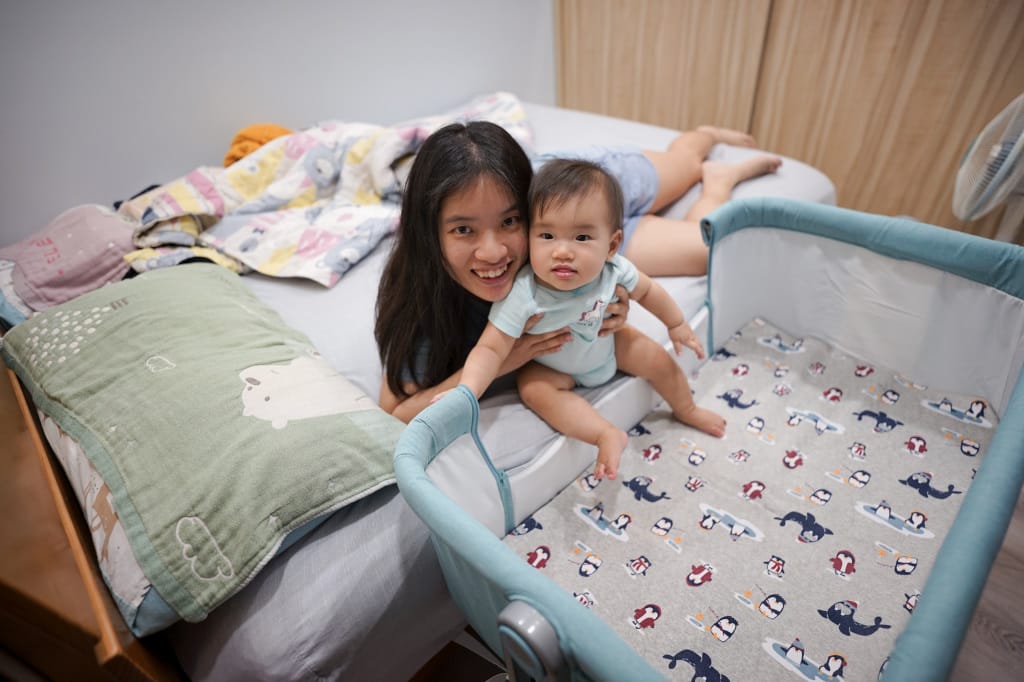 育兒好物|KIDMORY多功能可調式床邊床 新生兒必備嬰兒床!母奶寶寶也能安穩睡覺~ - 第1張圖 育兒好物|KIDMORY多功能可調式床邊床 新生兒必備嬰兒床!母奶寶寶也能安穩睡覺~