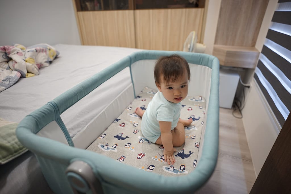 育兒好物|KIDMORY多功能可調式床邊床 新生兒必備嬰兒床!母奶寶寶也能安穩睡覺~ - 第11張圖 育兒好物|KIDMORY多功能可調式床邊床 新生兒必備嬰兒床!母奶寶寶也能安穩睡覺~