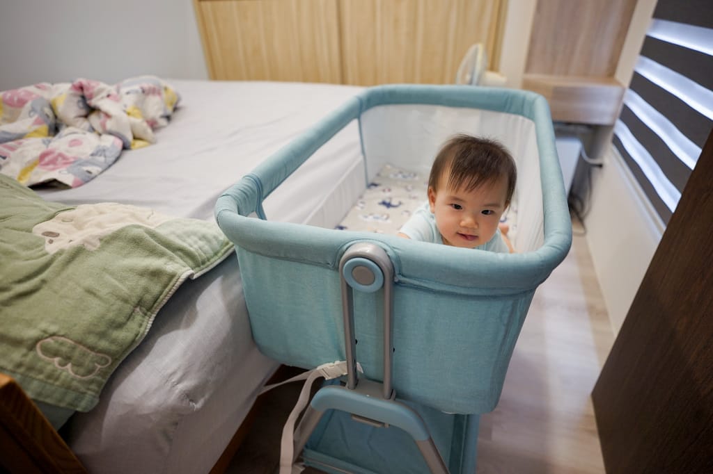 育兒好物|KIDMORY多功能可調式床邊床 新生兒必備嬰兒床!母奶寶寶也能安穩睡覺~ - 第12張圖 育兒好物|KIDMORY多功能可調式床邊床 新生兒必備嬰兒床!母奶寶寶也能安穩睡覺~